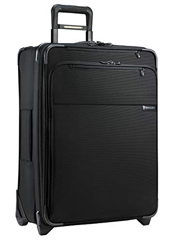 Briggs & Riley Baseline Softside Medium Checked Luggage with wheels. Expandable 2-wheeled luggage with Compression Packing System,...